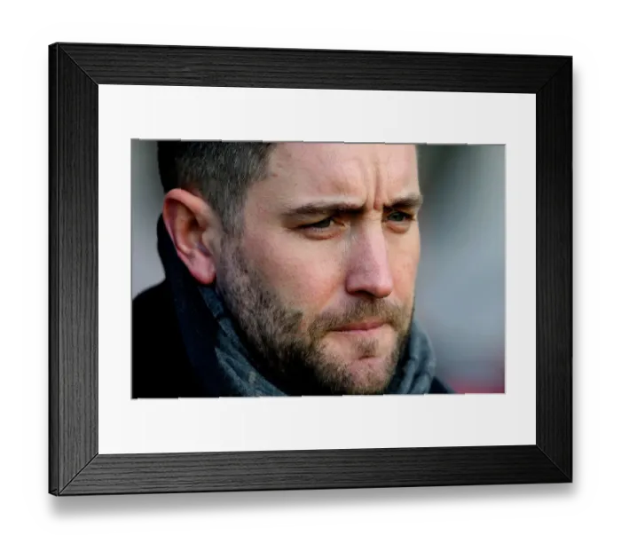 Framed Print : Johnson Leads Bristol City at Turf Moor in FA Cup Clash against Burnley