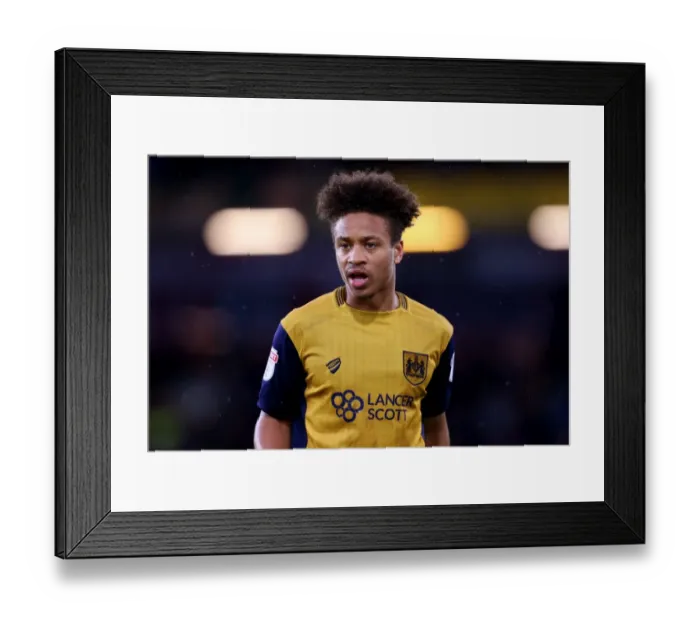 Framed Print : Bobby Reid of Bristol City in Action Against Burnley at Turf Moor, FA Cup Fourth Round - January 2017 Framed Print : Bobby Reid of Bristol City in Action Against Burnley at Turf Moor, FA Cup Fourth Round - January 2017