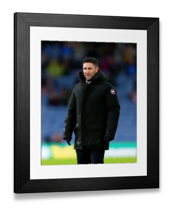 Framed Print : Lee Johnson Leads Bristol City in FA Cup Battle at Turf Moor against Burnley