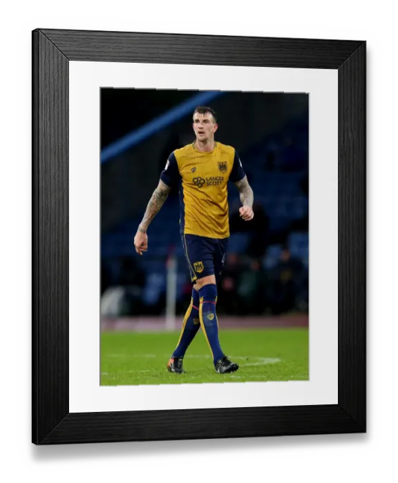 Framed Print : Aden Flint of Bristol City in Action Against Burnley at Turf Moor, FA Cup Fourth Round - January 2017 Framed Print : Aden Flint of Bristol City in Action Against Burnley at Turf Moor, FA Cup Fourth Round - January 2017