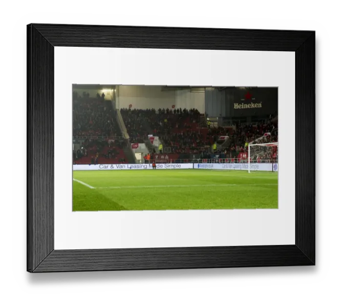 Framed Print : Vibrant Ashton Gate: Bristol City vs Sheffield Wednesday Clash in Sky Bet Championship (January 2017) Framed Print : Vibrant Ashton Gate: Bristol City vs Sheffield Wednesday Clash in Sky Bet Championship (January 2017)