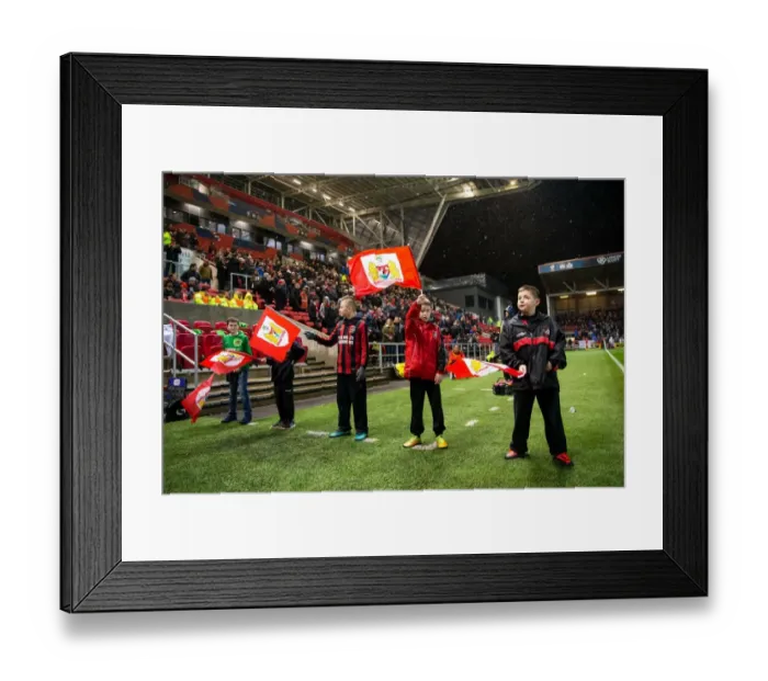 Framed Print : Flag-Bearing Fans at Ashton Gate Stadium: Bristol City vs Sheffield Wednesday, Sky Bet Championship (January 2017) Framed Print : Flag-Bearing Fans at Ashton Gate Stadium: Bristol City vs Sheffield Wednesday, Sky Bet Championship (January 2017)