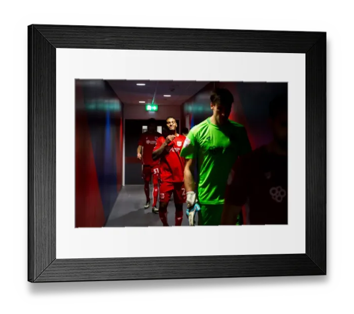Framed Print : Mark Little Emerges from New Tunnel at Ashton Gate: Bristol City vs Sheffield Wednesday, Sky Bet Championship (January 2017) Framed Print : Mark Little Emerges from New Tunnel at Ashton Gate: Bristol City vs Sheffield Wednesday, Sky Bet Championship (January 2017)