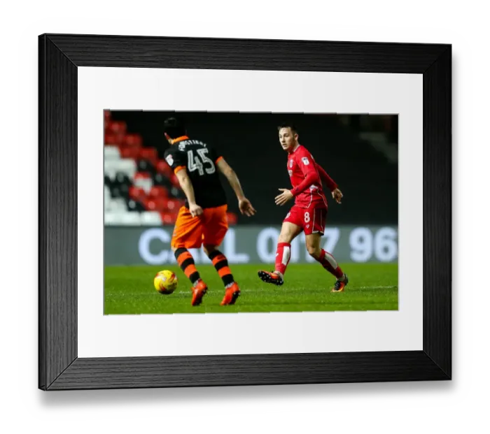 Framed Print : Josh Brownhill in Action: Bristol City vs Sheffield Wednesday, Sky Bet Championship, Ashton Gate Stadium Framed Print : Josh Brownhill in Action: Bristol City vs Sheffield Wednesday, Sky Bet Championship, Ashton Gate Stadium