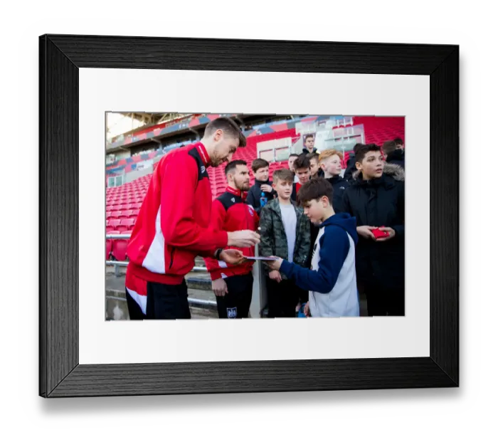 Framed Print : Bristol City Football Club: Meet Jens Hegeler and Bailey Wright during Bristol City vs Rotherham United at Ashton Gate Stadium, 2017 Framed Print : Bristol City Football Club: Meet Jens Hegeler and Bailey Wright during Bristol City vs Rotherham United at Ashton Gate Stadium, 2017
