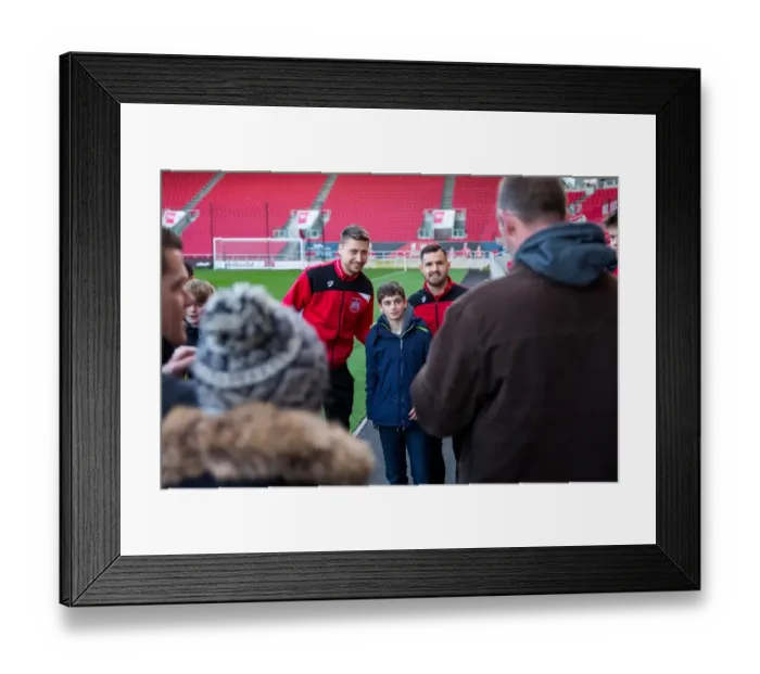 Framed Print : Bristol City: Meet Jens Hegeler and Bailey Wright During Bristol City vs Rotherham United at Ashton Gate Stadium, 2017 Framed Print : Bristol City: Meet Jens Hegeler and Bailey Wright During Bristol City vs Rotherham United at Ashton Gate Stadium, 2017
