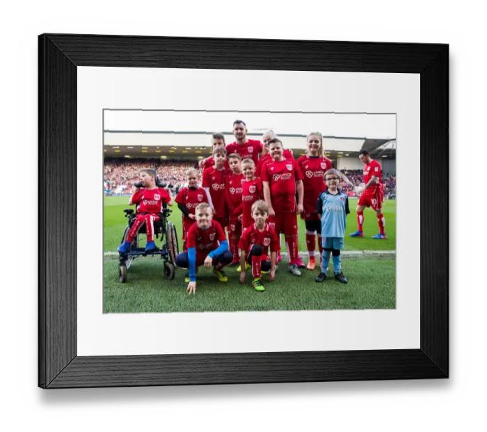 Framed Print : Bristol City vs Rotherham United Mascot Showdown: Sky Bet Championship, Ashton Gate Stadium