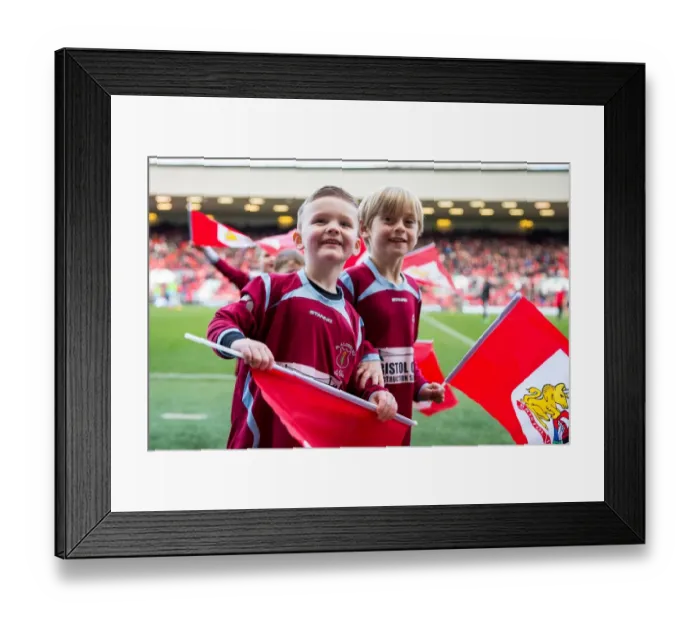 Framed Print : Flag-Bearing Fans at Ashton Gate: Bristol City vs Rotherham United, Sky Bet Championship Framed Print : Flag-Bearing Fans at Ashton Gate: Bristol City vs Rotherham United, Sky Bet Championship