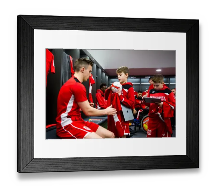 Framed Print : Mascots Meet the Players: Bristol City vs Rotherham United, Sky Bet Championship (Ashton Gate Stadium) Framed Print : Mascots Meet the Players: Bristol City vs Rotherham United, Sky Bet Championship (Ashton Gate Stadium)