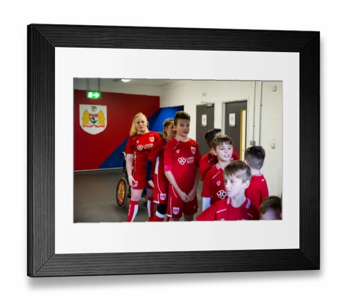 Framed Print : Mascots in the Tunnel: Bristol City vs Rotherham United - Sky Bet Championship, Ashton Gate Stadium Framed Print : Mascots in the Tunnel: Bristol City vs Rotherham United - Sky Bet Championship, Ashton Gate Stadium