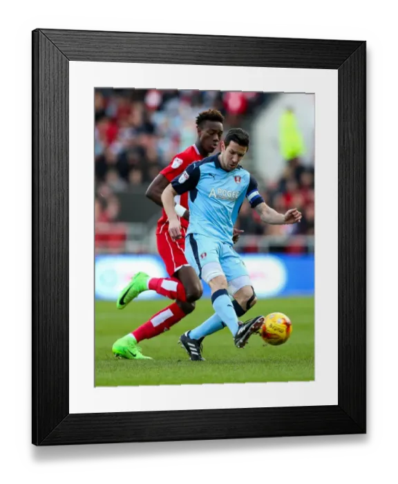 Framed Print : Abraham vs Wood: Intense Face-Off - Bristol City vs Rotherham United, Sky Bet Championship Framed Print : Abraham vs Wood: Intense Face-Off - Bristol City vs Rotherham United, Sky Bet Championship