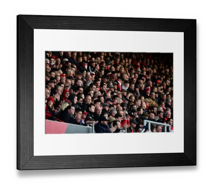 Framed Print : Passionate Bristol City Fans at Ashton Gate Stadium Framed Print : Passionate Bristol City Fans at Ashton Gate Stadium