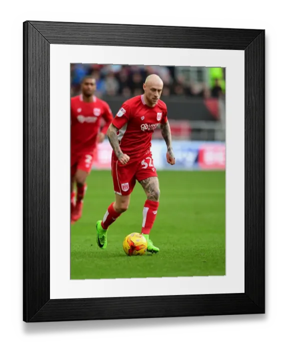 Framed Print : David Cotterill in Action: Bristol City vs Rotherham United, Sky Bet Championship (February 4, 2017) Framed Print : David Cotterill in Action: Bristol City vs Rotherham United, Sky Bet Championship (February 4, 2017)