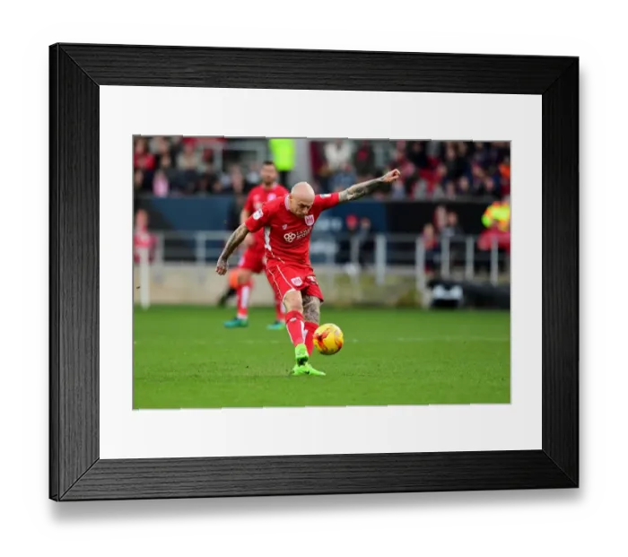 Framed Print : Bristol City's David Cotterill Fires Shot Against Rotherham United - Sky Bet Championship (Ashton Gate, 04.02.2017) Framed Print : Bristol City's David Cotterill Fires Shot Against Rotherham United - Sky Bet Championship (Ashton Gate, 04.02.2017)