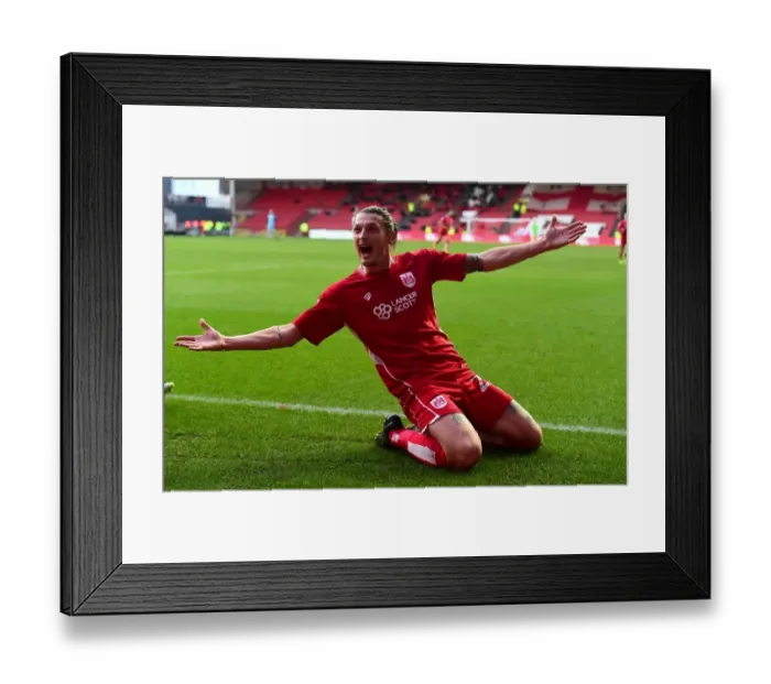 Framed Print : Milan Djuric's Goal Celebration: Bristol City vs Rotherham United, Sky Bet Championship (February 4, 2017) Framed Print : Milan Djuric's Goal Celebration: Bristol City vs Rotherham United, Sky Bet Championship (February 4, 2017)