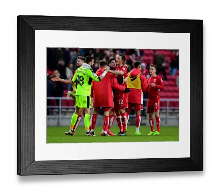 Framed Print : Milan Djuric's Euphoric Goal: Triumphant Moment for Bristol City over Rotherham United (04 / 02 / 2017) Framed Print : Milan Djuric's Euphoric Goal: Triumphant Moment for Bristol City over Rotherham United (04 / 02 / 2017)