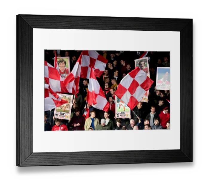 Framed Print : Bristol City Fans Unite: 8, 000 Strong Show of Support Against Rotherham United, Ashton Gate, 2017 Framed Print : Bristol City Fans Unite: 8, 000 Strong Show of Support Against Rotherham United, Ashton Gate, 2017