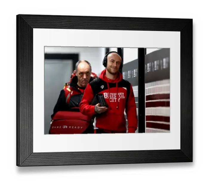 Framed Print : Bristol City's David Cotterill Arrives at iPro Stadium Ahead of Derby County Clash (Sky Bet Championship) Framed Print : Bristol City's David Cotterill Arrives at iPro Stadium Ahead of Derby County Clash (Sky Bet Championship)