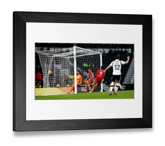 Framed Print : Tammy Abraham's Hat-Trick: Derby County 0-3 Bristol City, 11 / 02 / 2017 Framed Print : Tammy Abraham's Hat-Trick: Derby County 0-3 Bristol City, 11 / 02 / 2017