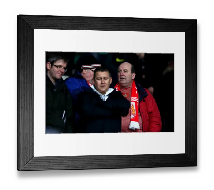 Framed Print : Bristol City Fans Celebrate Glory at iPro Stadium During Derby County Match, February 2017 Framed Print : Bristol City Fans Celebrate Glory at iPro Stadium During Derby County Match, February 2017