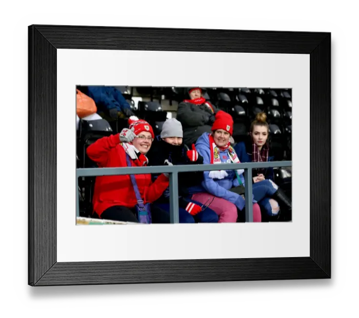 Framed Print : Bristol City Fans in Full Force: A Sea of Passion at the Derby County Championship Match, November 2017 Framed Print : Bristol City Fans in Full Force: A Sea of Passion at the Derby County Championship Match, November 2017