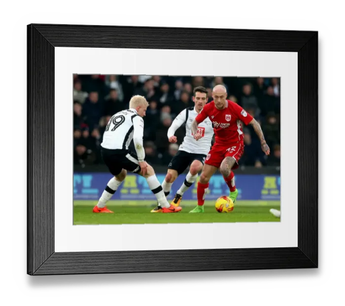 Framed Print : David Cotterill vs. Will Hughes Clash: Derby County vs. Bristol City, Sky Bet Championship (11 / 02 / 2017) Framed Print : David Cotterill vs. Will Hughes Clash: Derby County vs. Bristol City, Sky Bet Championship (11 / 02 / 2017)