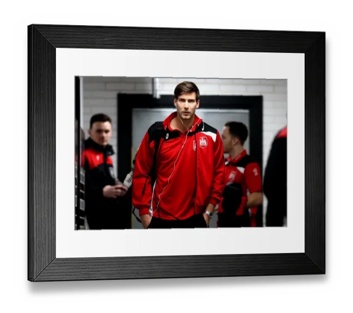 Framed Print : Bristol City's Fabian Giefer Arrives at iPro Stadium Ahead of Derby County Clash (Derby County v Bristol City, Sky Bet Championship) Framed Print : Bristol City's Fabian Giefer Arrives at iPro Stadium Ahead of Derby County Clash (Derby County v Bristol City, Sky Bet Championship)