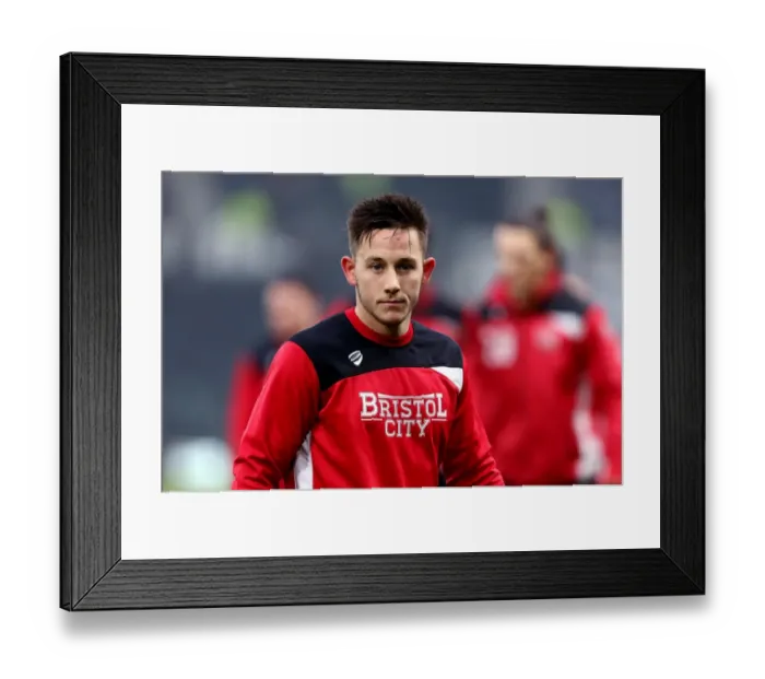 Framed Print : Josh Brownhill of Bristol City in Action Against Derby County, 2017
