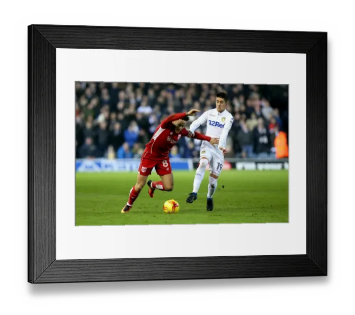 Framed Print : Josh Brownhill Outmaneuvers Pablo Hernandez: Leeds United vs. Bristol City Championship Clash (14 / 02 / 2017) Framed Print : Josh Brownhill Outmaneuvers Pablo Hernandez: Leeds United vs. Bristol City Championship Clash (14 / 02 / 2017)