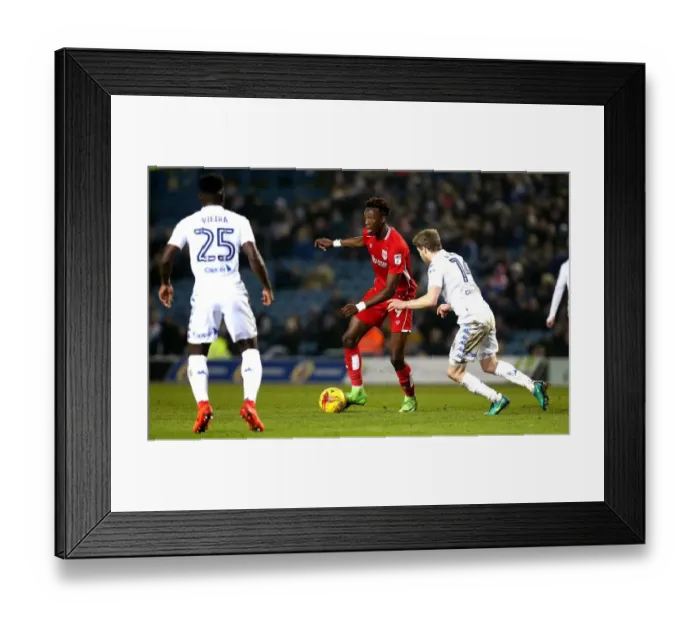 Framed Print : Tammy Abraham vs. Eunan O'Kane: Clash at Elland Road - Leeds United vs. Bristol City, Sky Bet Championship Framed Print : Tammy Abraham vs. Eunan O'Kane: Clash at Elland Road - Leeds United vs. Bristol City, Sky Bet Championship