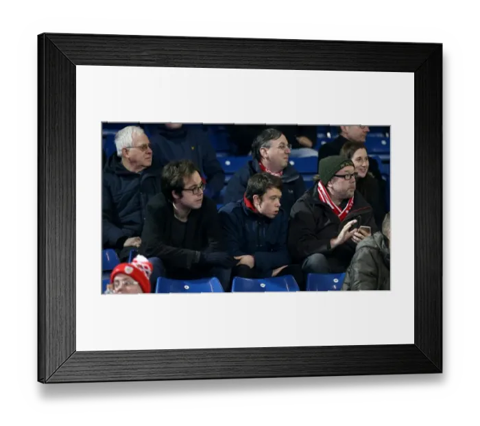 Framed Print : Bristol City Fans at Elland Road: Leeds United vs. Bristol City Championship Clash, 14 / 02 / 2017 Framed Print : Bristol City Fans at Elland Road: Leeds United vs. Bristol City Championship Clash, 14 / 02 / 2017