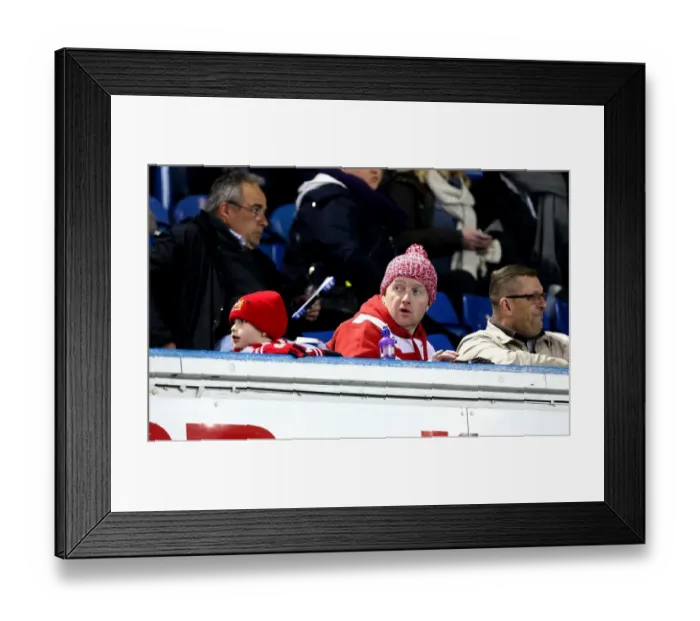 Framed Print : Bristol City Fans Rally at Elland Road during Sky Bet Championship Match against Leeds United, 2017 Framed Print : Bristol City Fans Rally at Elland Road during Sky Bet Championship Match against Leeds United, 2017