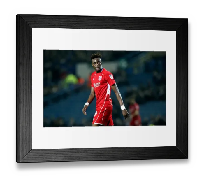 Framed Print : Tammy Abraham in Action: Sky Bet Championship Showdown between Leeds United and Bristol City (Februndary 14, 2017) Framed Print : Tammy Abraham in Action: Sky Bet Championship Showdown between Leeds United and Bristol City (Februndary 14, 2017)