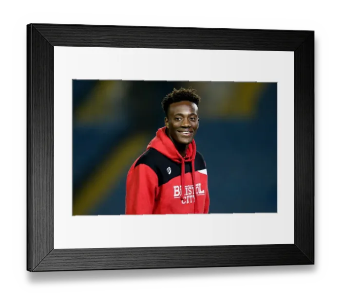 Framed Print : Tammy Abraham in Action: Leeds United vs. Bristol City Championship Clash, 14 / 02 / 2017 Framed Print : Tammy Abraham in Action: Leeds United vs. Bristol City Championship Clash, 14 / 02 / 2017