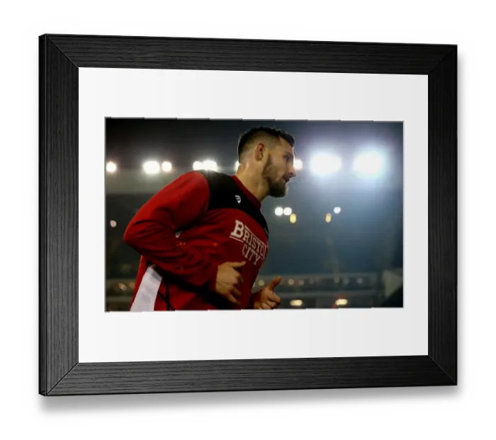 Framed Print : Bailey Wright of Bristol City in Action Against Leeds United, Sky Bet Championship, 2017 Framed Print : Bailey Wright of Bristol City in Action Against Leeds United, Sky Bet Championship, 2017