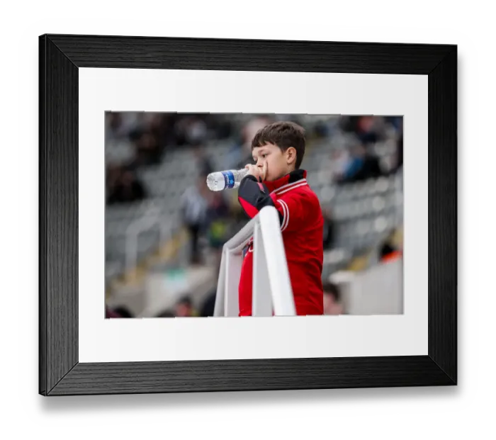 Framed Print : Bristol City Fans Euphoria at St. James Park during Sky Bet EFL Championship Match against Newcastle United Framed Print : Bristol City Fans Euphoria at St. James Park during Sky Bet EFL Championship Match against Newcastle United