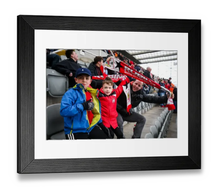 Framed Print : Bristol City Fans Euphoria at St. James Park during Newcastle United Match, Sky Bet EFL Championship (25 / 02 / 2017) Framed Print : Bristol City Fans Euphoria at St. James Park during Newcastle United Match, Sky Bet EFL Championship (25 / 02 / 2017)
