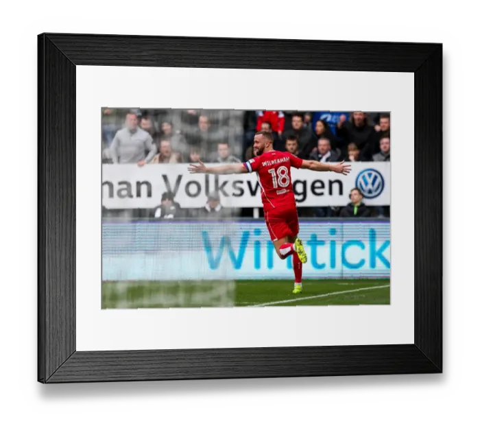 Framed Print : Bristol City Takes the Lead: Aaron Wilbraham's Goal at St. James Park (Sky Bet EFL Championship) Framed Print : Bristol City Takes the Lead: Aaron Wilbraham's Goal at St. James Park (Sky Bet EFL Championship)