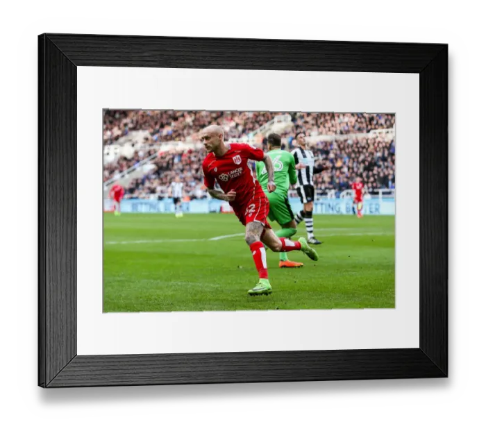Framed Print : David Cotterill Scores the Second Goal for Bristol City against Newcastle United Framed Print : David Cotterill Scores the Second Goal for Bristol City against Newcastle United