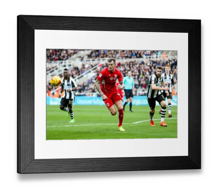 Framed Print : Aden Flint in Action: Newcastle United vs. Bristol City, Sky Bet EFL Championship (February 2017) Framed Print : Aden Flint in Action: Newcastle United vs. Bristol City, Sky Bet EFL Championship (February 2017)