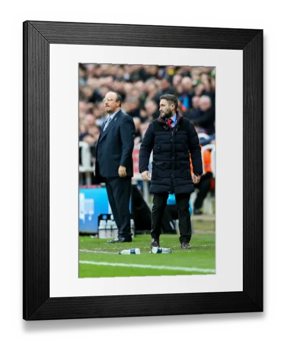 Framed Print : Johnson and Bristol City Take on Newcastle United at St. James Park