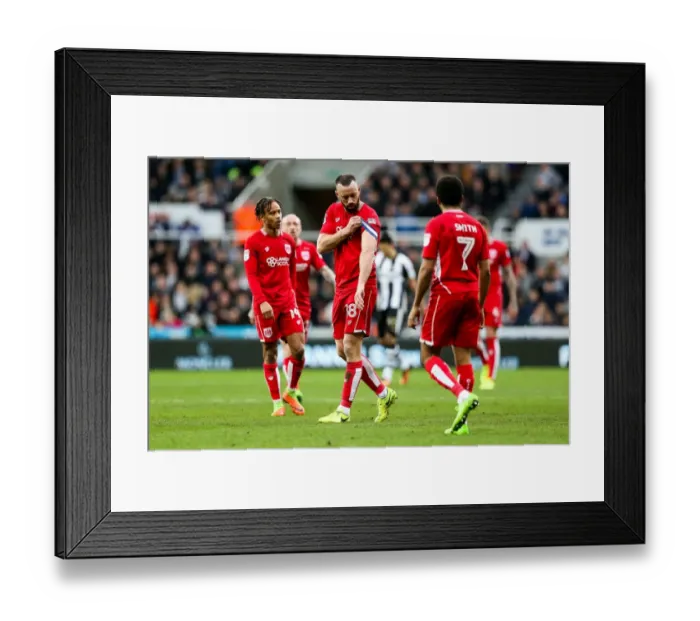 Framed Print : Aaron Wilbraham of Bristol City vs Newcastle United, Sky Bet EFL Championship, 2017 Framed Print : Aaron Wilbraham of Bristol City vs Newcastle United, Sky Bet EFL Championship, 2017