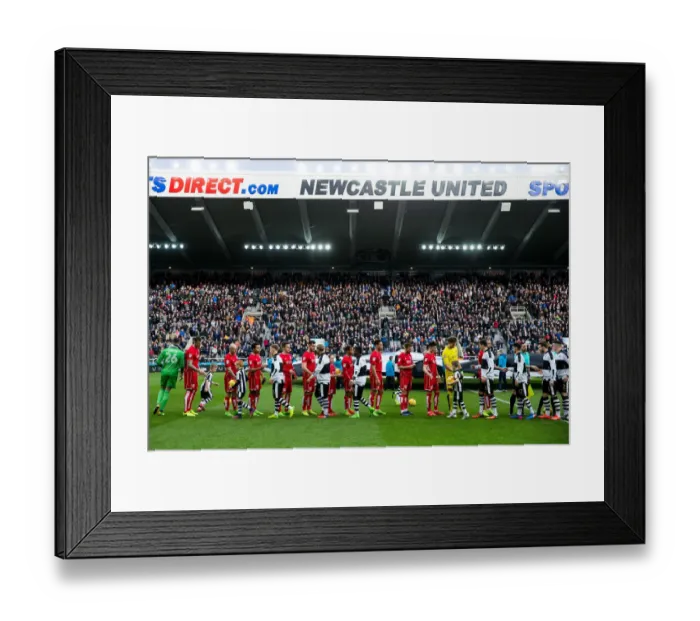 Framed Print : Newcastle United vs. Bristol City: Championship Showdown at St. James Park