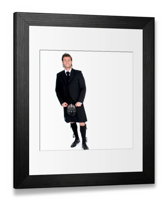 Framed Print : Jamie McAllister: A Beacon of Determination, Portraits 08-09, Bristol City Football Club