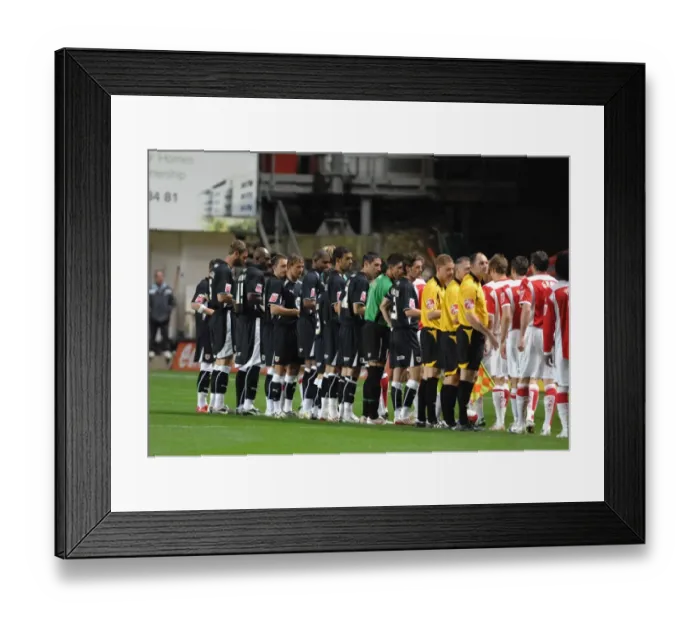 Framed Print : Bristol City vs. Charlton Athletic: A Football Rivalry - Season 08-09