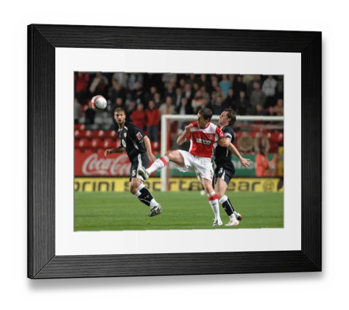 Framed Print : Bristol City vs. Charlton Athletic: A Football Rivalry - Season 08-09