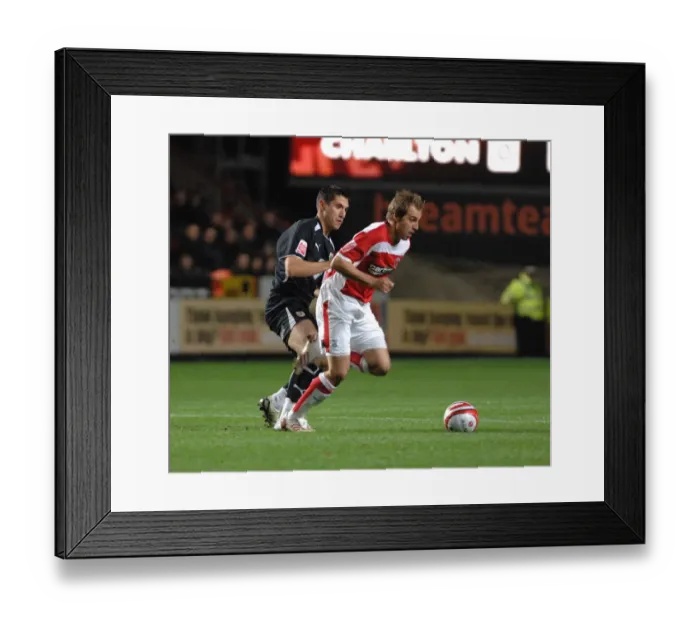 Framed Print : Bristol City vs. Charlton Athletic: A Football Rivalry - Season 08-09