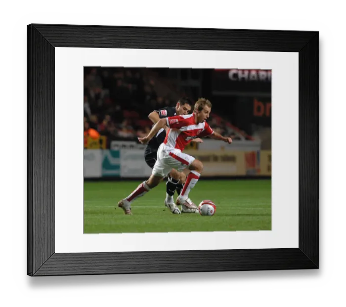 Framed Print : Bristol City vs. Charlton Athletic: A Football Rivalry - Season 08-09