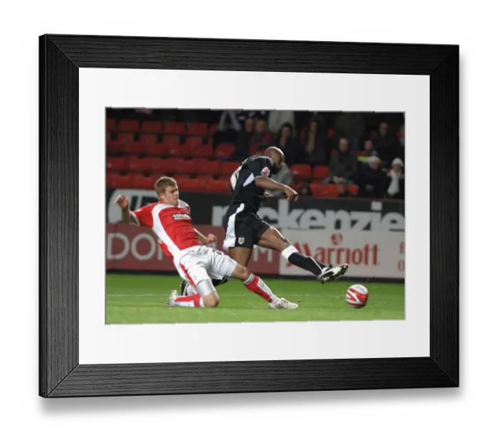 Framed Print : Bristol City vs. Charlton Athletic: A Football Rivalry - Season 08-09