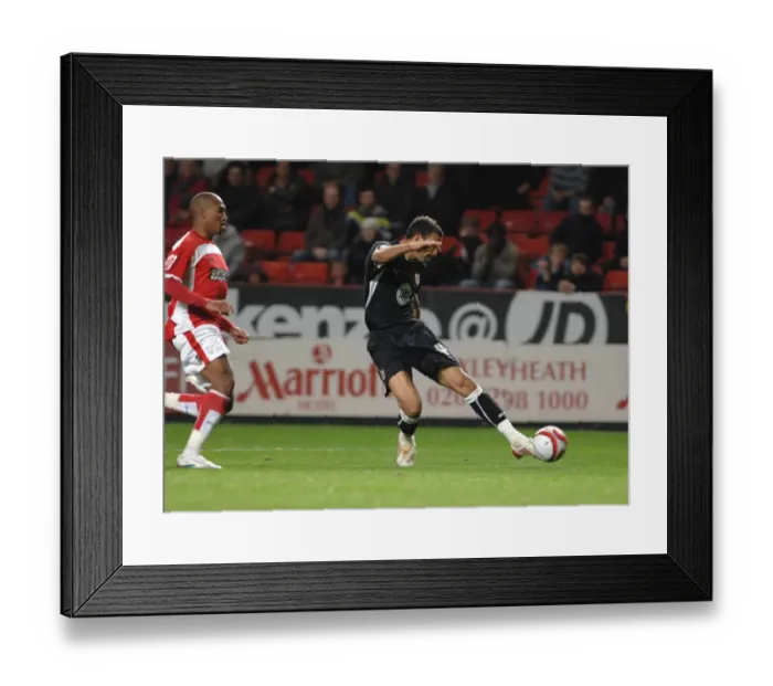 Framed Print : Bristol City vs. Charlton Athletic: A Football Rivalry - Season 08-09